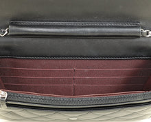 Chanel Black CC Classic Wallet On Chain