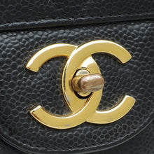 Chanel Black CC Classic Double Flap Maxi Bag