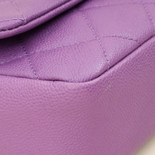 Chanel Purple CC Shiny Small Chain Melody Flap Bag