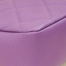 Chanel Purple CC Shiny Small Chain Melody Flap Bag