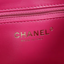 Chanel Pink CC Denim Mini Kelly Bag
