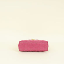 Chanel Pink CC Denim Mini Kelly Bag