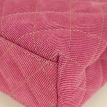 Chanel Pink CC Denim Mini Kelly Bag