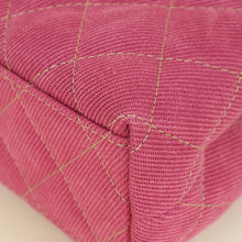 Chanel Pink CC Denim Mini Kelly Bag