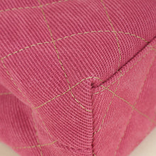 Chanel Pink CC Denim Mini Kelly Bag