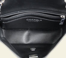 Chanel Black CC Classic Mini Rectangular Flap Bag
