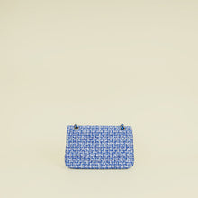 Chanel Bicolor CC Classic Tweed Double Flap Medium Bag