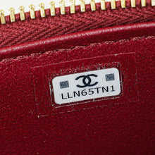 Chanel Burgundy CC Small Vanity Case