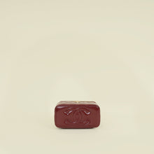 Chanel Burgundy CC Small Vanity Case