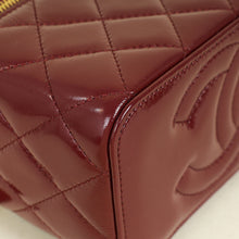 Chanel Burgundy CC Small Vanity Case
