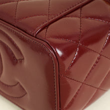 Chanel Burgundy CC Small Vanity Case