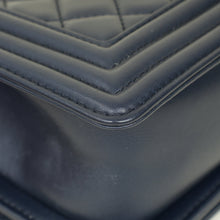 Chanel Navy Blue Le Boy Small Flap Bag