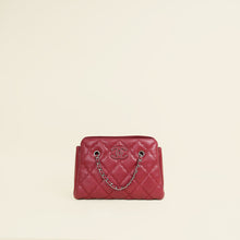 Chanel Burgundy Hampton Shopping Tote Bag