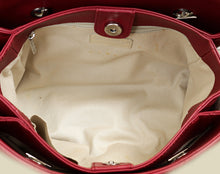 Chanel Burgundy Hampton Shopping Tote Bag