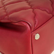 Chanel Burgundy Hampton Shopping Tote Bag
