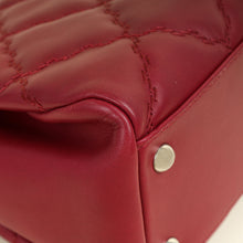 Chanel Burgundy Hampton Shopping Tote Bag