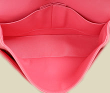 Chanel Pink Jersey Classic Double Flap Medium Bag