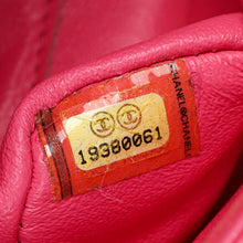 Chanel Pink Jersey Classic Double Flap Medium Bag