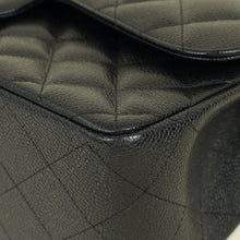 Chanel Black Classic Double Flap Jumbo Bag