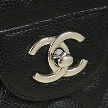 Chanel Black Classic Double Flap Jumbo Bag
