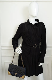 Chanel Navy Rock The Corner Flap Bag
