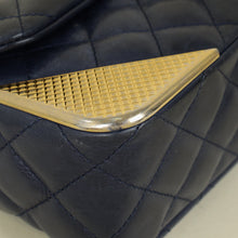 Chanel Navy Rock The Corner Flap Bag
