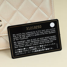 Chanel Metallic Pearly Pink CC Classic Wallet on Chain
