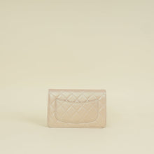 Chanel Metallic Pearly Pink CC Classic Wallet on Chain