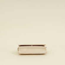 Chanel Metallic Pearly Pink CC Classic Wallet on Chain