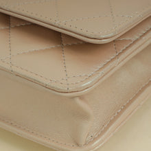 Chanel Metallic Pearly Pink CC Classic Wallet on Chain