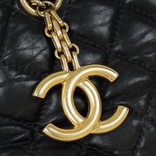 Chanel Black CC Just Mademoiselle Bowling Bag