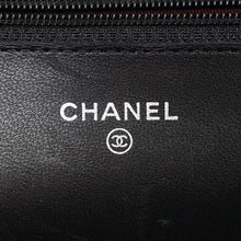Chanel Black CC Classic Wallet On Chain