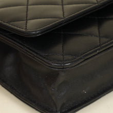 Chanel Black CC Classic Wallet On Chain
