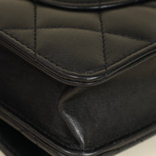 Chanel Black CC Classic Wallet On Chain
