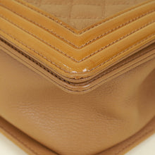 Chanel Caramel Duo Boy Flap Medium Shoulder Bag