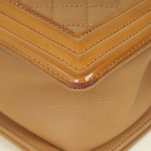 Chanel Caramel Duo Boy Flap Medium Shoulder Bag