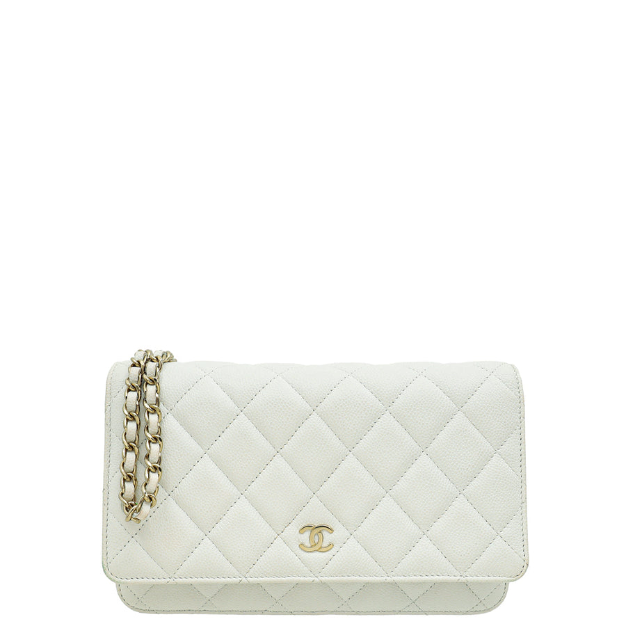 Chanel CC Classic Wallet on Chain