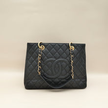 Chanel Black CC GST Medium Tote Bag