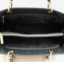 Chanel Black CC GST Medium Tote Bag