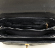 Chanel Black CC Top Handle Envelope Flap Bag