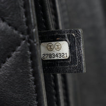 Chanel Black CC Top Handle Envelope Flap Bag