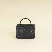 Chanel Black CC Top Handle Envelope Flap Bag