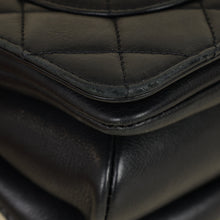 Chanel Black CC Top Handle Envelope Flap Bag