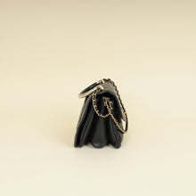 Chanel Black CC Top Handle Envelope Flap Bag
