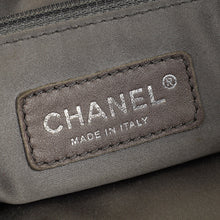 Chanel Indigo Blue CC Quilted Hidden Chain Bowler Bag