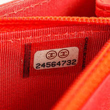 Chanel Red Square Wallet on Chain
