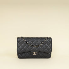 Chanel Black CC Classic Double Flap Jumbo Bag