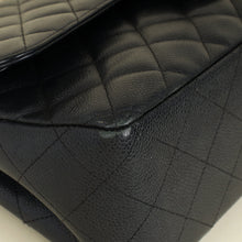 Chanel Black CC Classic Double Flap Jumbo Bag