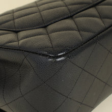 Chanel Black CC Classic Double Flap Jumbo Bag