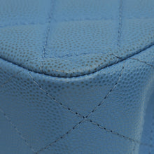 Chanel Blue CC Classic Double Flap Medium Bag